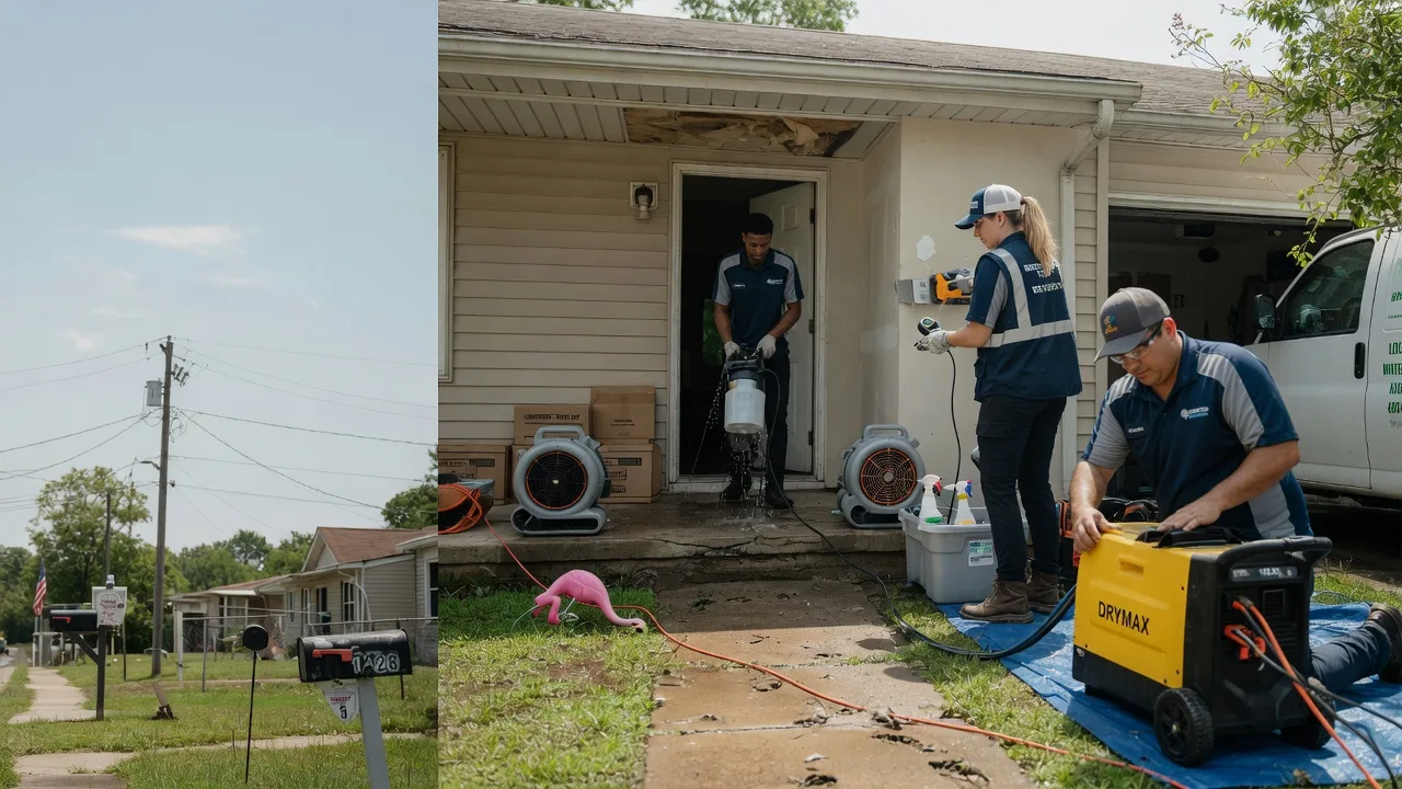 Storm Damage Water Removal in Greentown, PA near me